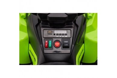 Electric Ride-On Car for Kids QUAD GTS 1199- 12V - R/C, Green 9