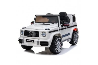 Children's electric car MERCEDES G63 AMG, White