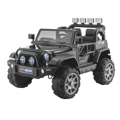 Elektromobilis JEEP HP-12 4WD Black su distanciniu valdymu 2