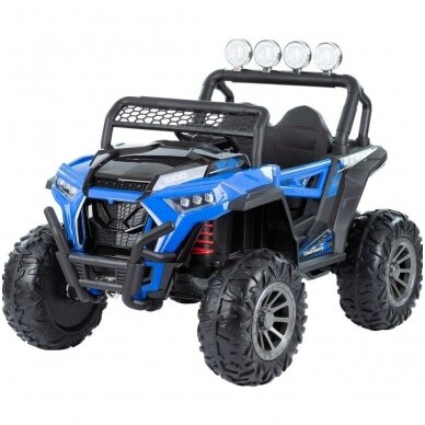 Elektromobilis MONSTER 4WD Blue su distanciniu valdymu