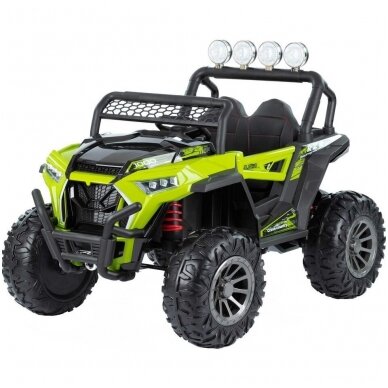 Elektromobilis MONSTER 4WD Green su distanciniu valdymu