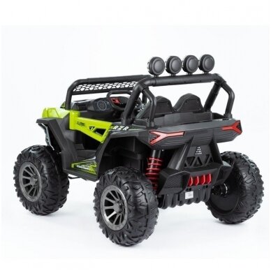 Електромобиль MONSTER 4WD Green с дистанционным управлением 2