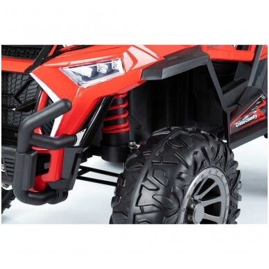 Elektromobilis MONSTER 4WD Red su distanciniu valdymu 5