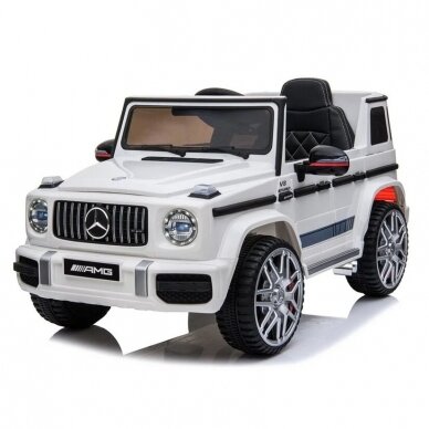 Електромобиль детский MERCEDES G63 AMG, White