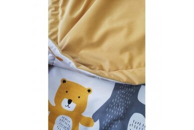 Photo blanket YELLOW BEARS 2