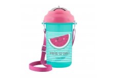 Sport Cup with Flip-top Silicone Straw Canpol SO COOL 4/102 Pink