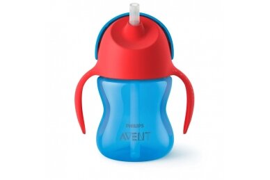 Sippy cup with straw  AVENT, 200 ml, SCF796/01 2