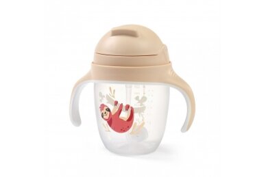 Sippy cup with weighted straw BabyOno 1464/04 1