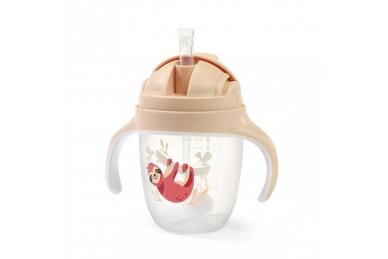 Sippy cup with weighted straw BabyOno 1464/04