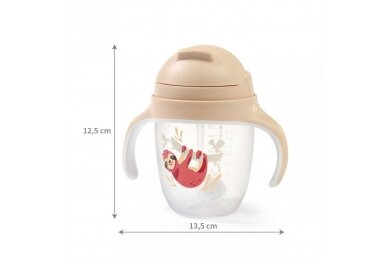 Sippy cup with weighted straw BabyOno 1464/04 6