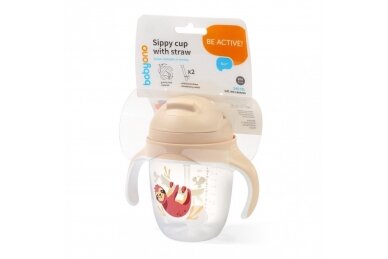 Sippy cup with weighted straw BabyOno 1464/04 8