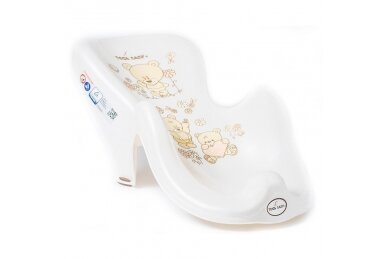 Anti-slip baby bath seat Tega TEDDY BEAR, Beige