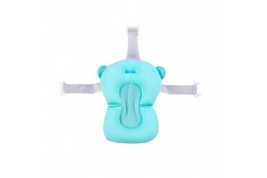 Baby Bath Rack-pillow For Tub BATH&CARE Blue