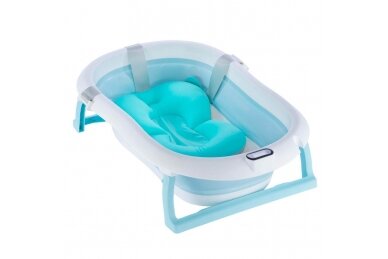Baby Bath Rack-pillow For Tub BATH&CARE Blue 1