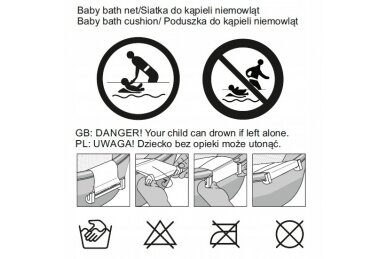 Baby Bath Rack-pillow For Tub BATH&CARE 3