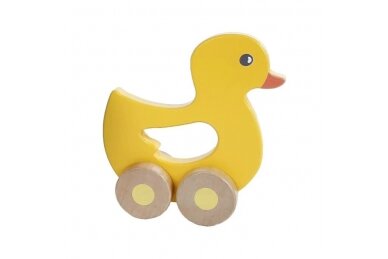 Wooden toy on wheels Big Tree ROLLING ANIMAL