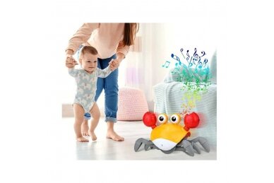 Interactive educational toy CUTE CRAB 6