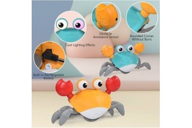 Interactive educational toy CUTE CRAB 2