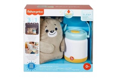 Sound Machine with Lights and Plush Toy Fisher Price BABY BEAR & FIREFLY SOOTHER 6