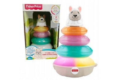 Fisher-Price LAMA Interactive Pyramid Toy 2