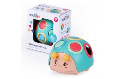 Interactive Toy Tulifun CLICKING LADYBUG