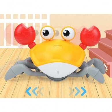 Интерактивная развивающая игрушка CUTE CRAB 3