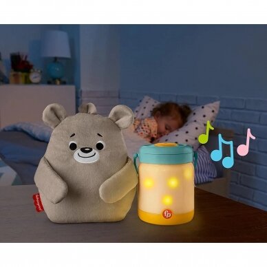 Музыкальный ночник-проэктор Медвежонок Fisher Price BABY BEAR & FIREFLY SOOTHER 3