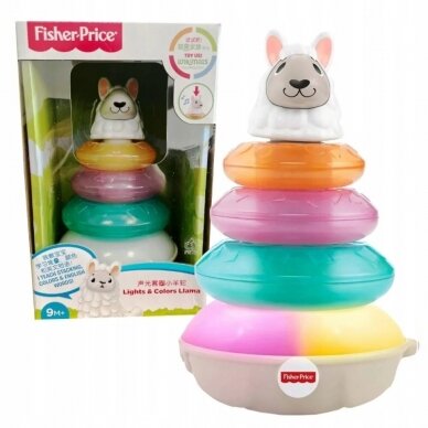 Interaktyvus žaislas-piramidė Fisher-Price LAMA 2