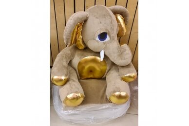 Folding child armchair ELEPHANT Beige 1