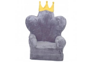 Folding child armchair THRONE Grey 2