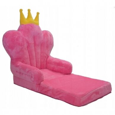 Раскладываемое детское кресло THRONE Pink 2