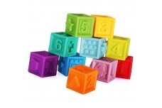 Blocks Sensory Rubber BamBam 10  pcs