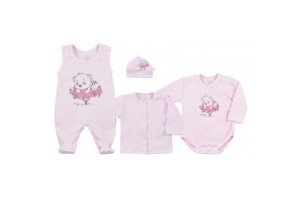 Baby Layette Set  Newborn Baby Clothes Koala SLEEPING BEAR 4 parts, 68