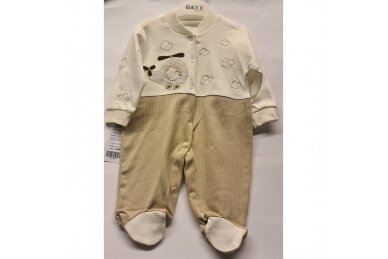 Baby Rompers HELICOPTER Beige