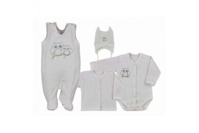 Baby Layette Set  Newborn Baby Clothes Koala SOWKA 4 parts