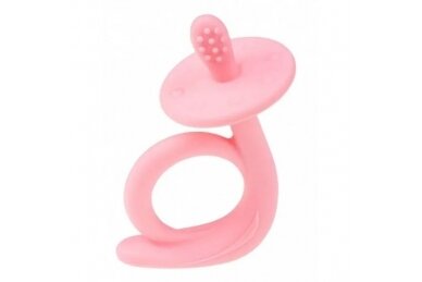 Teether Silicone  A0115 Pink