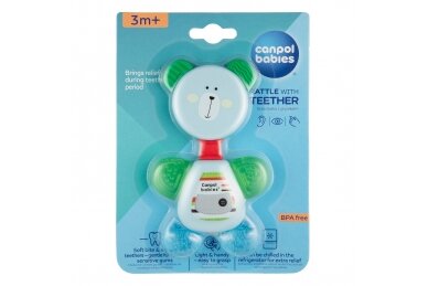 Water Teether with Rattle Canpol 56/139 2