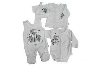 Baby Layette Set  Newborn Baby Clothes Koala HAPPINESS 4 parts, 56 Ecri