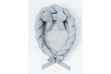 Newborn Cocoon Belisima 2in1 VELVET Grey