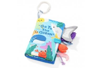 Educational cloth book BabyOno GO TO THE OCEAN