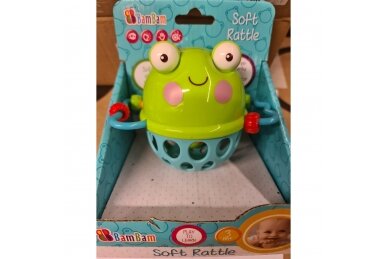 Educational musical toy BamBam SOFT RATTLE