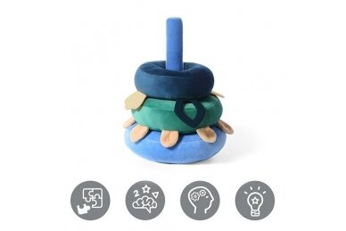 Educational toy BabyOno DREAM MILL  Blue 3