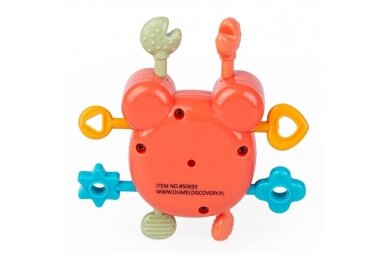 Sensory toy Dumel RATTLE CRAB 1