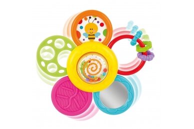 Daisy Spin Rattle 'N Teether Winfun 0776