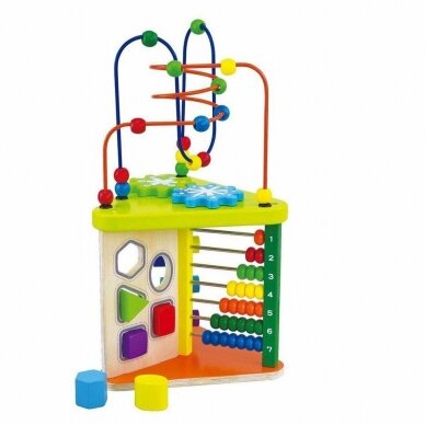 Lavinantis žaislas SmilyPlay Active Triangle Wooden 7622 2