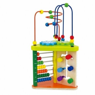 Lavinantis žaislas SmilyPlay Active Triangle Wooden 7622 3