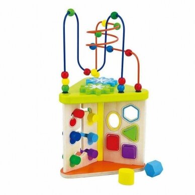 Lavinantis žaislas SmilyPlay Active Triangle Wooden 7622 1