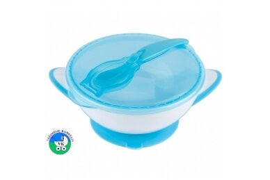 Suction bowl with spoon BabyOno 1063/01