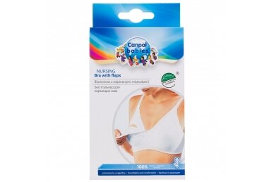 Nursing Bra with Flaps Canpol 26/755, size 75B