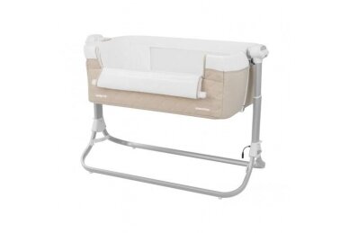 Electrical bedside crib KikkaBoo SWAY ME Beige